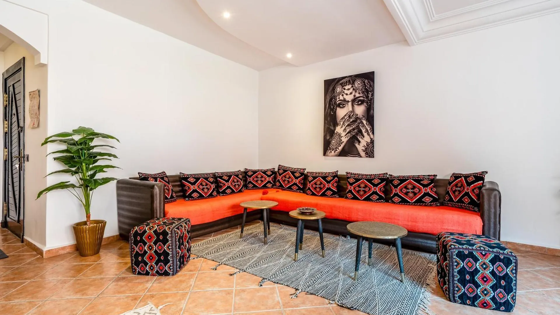 Apartamento Perle Au Coeur De Gueliz Avec Piscine Et 100M2 Marrakesh 0*,  Marruecos