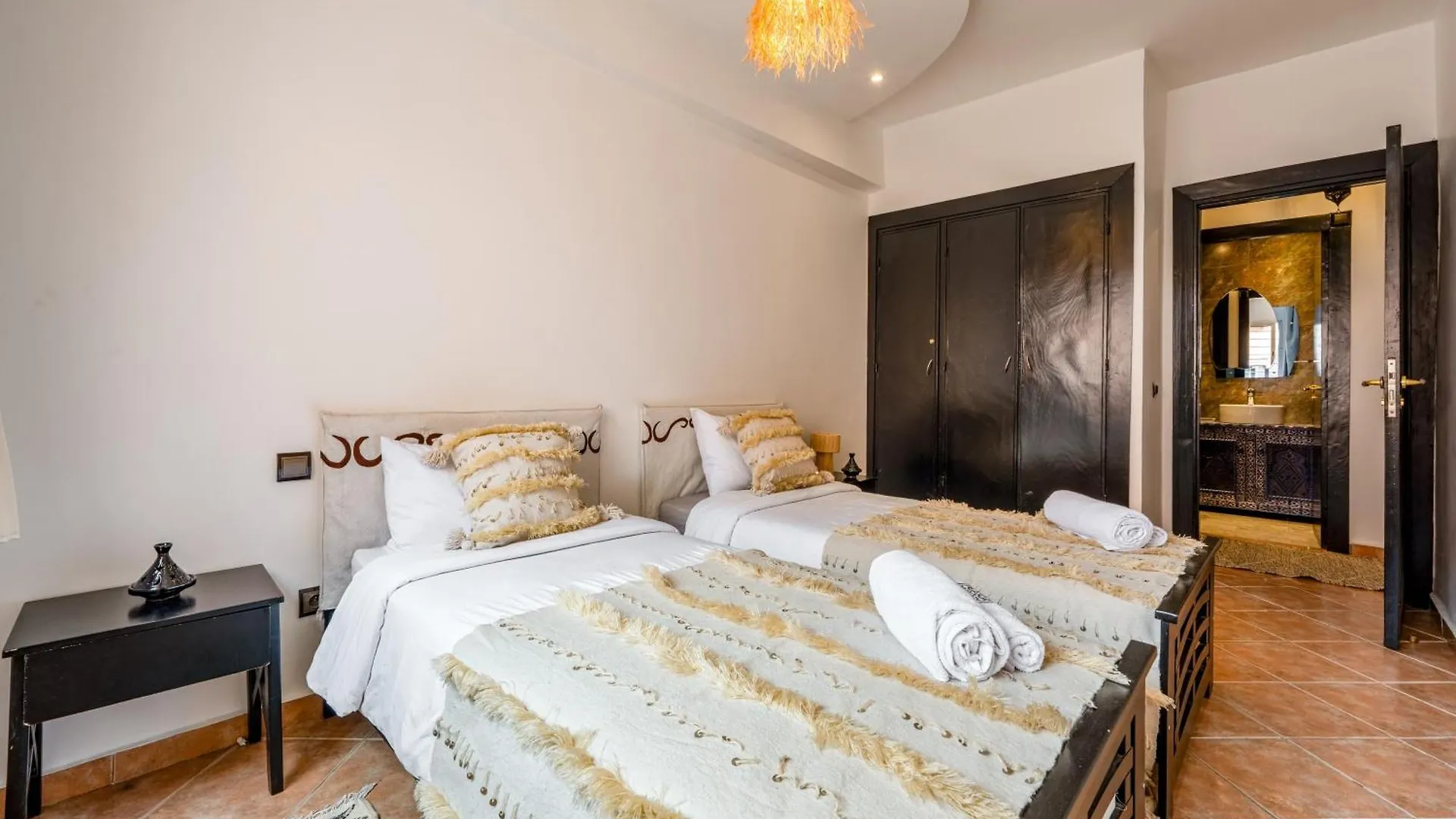 Perle Au Coeur De Gueliz Avec Piscine Et 100M2 Lägenhet Marrakesh