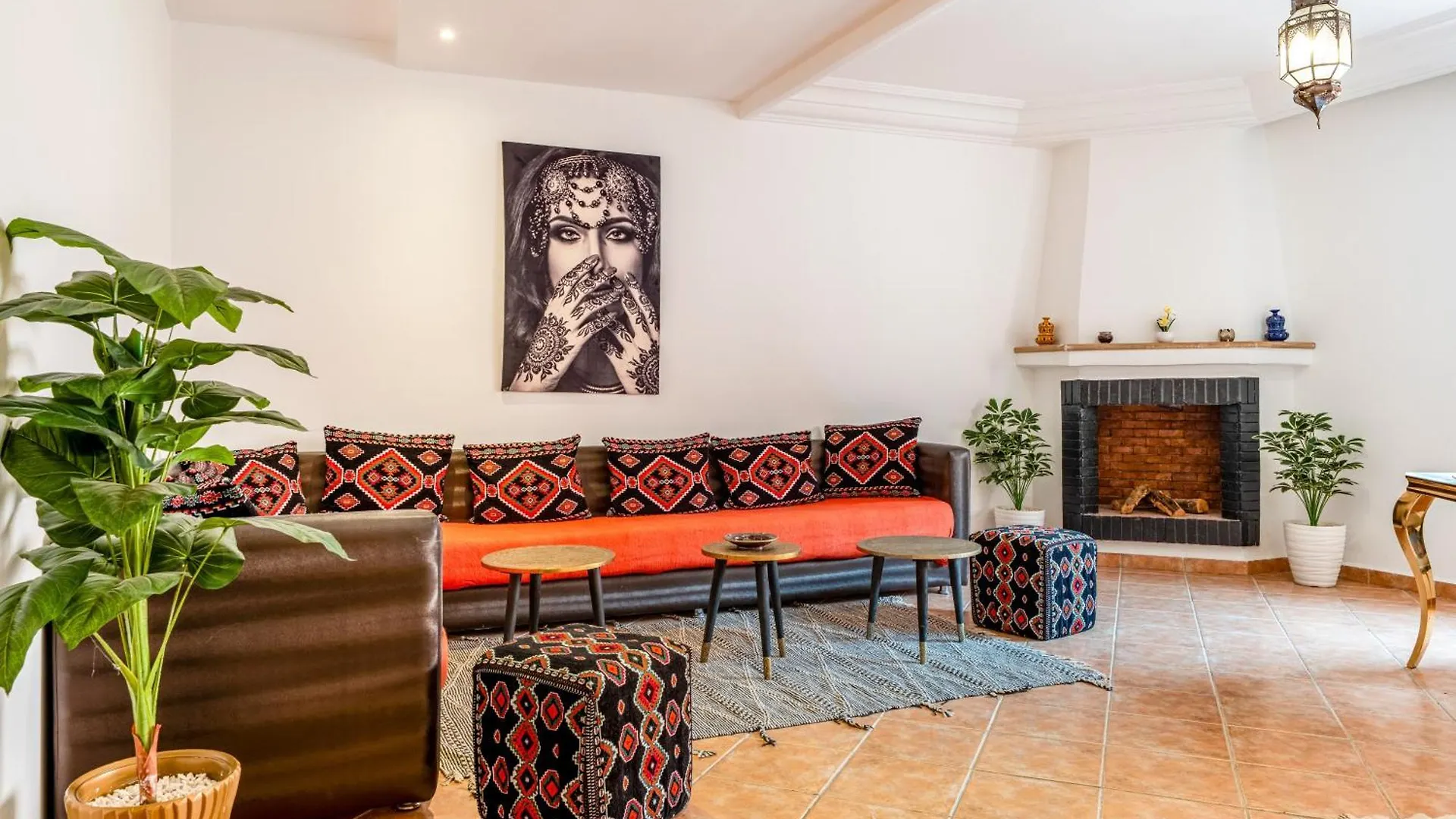 Perle Au Coeur De Gueliz Avec Piscine Et 100M2 Lägenhet Marrakesh Marocko