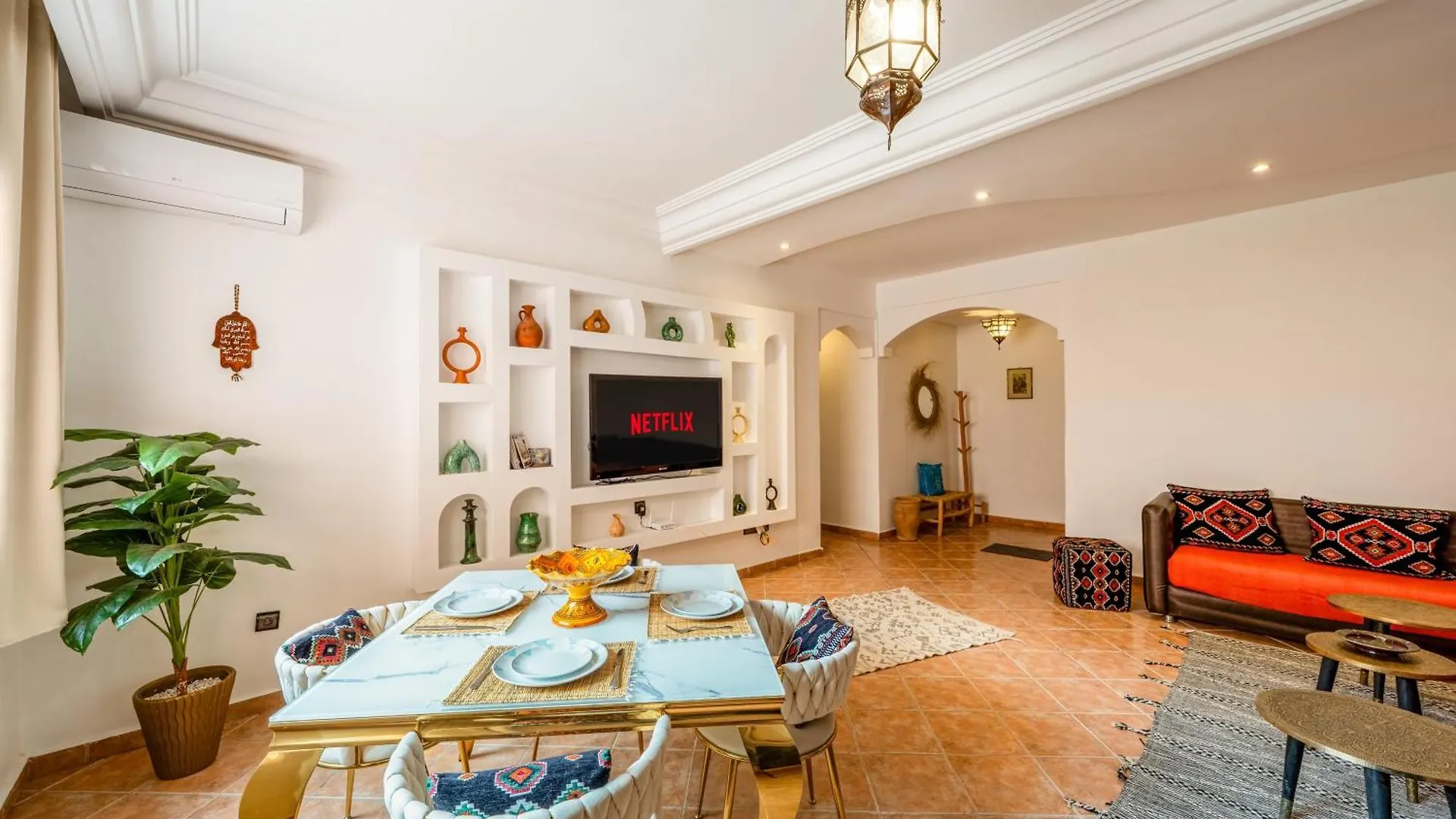 Perle Au Coeur De Gueliz Avec Piscine Et 100M2 Lägenhet Marrakesh