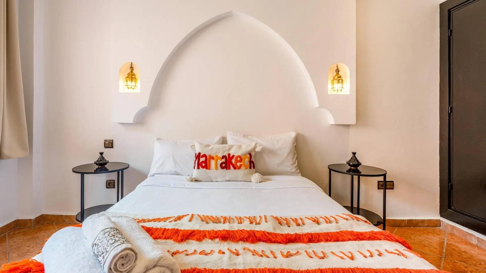 Perle Au Coeur De Gueliz Avec Piscine Et 100M2 Lägenhet Marrakesh