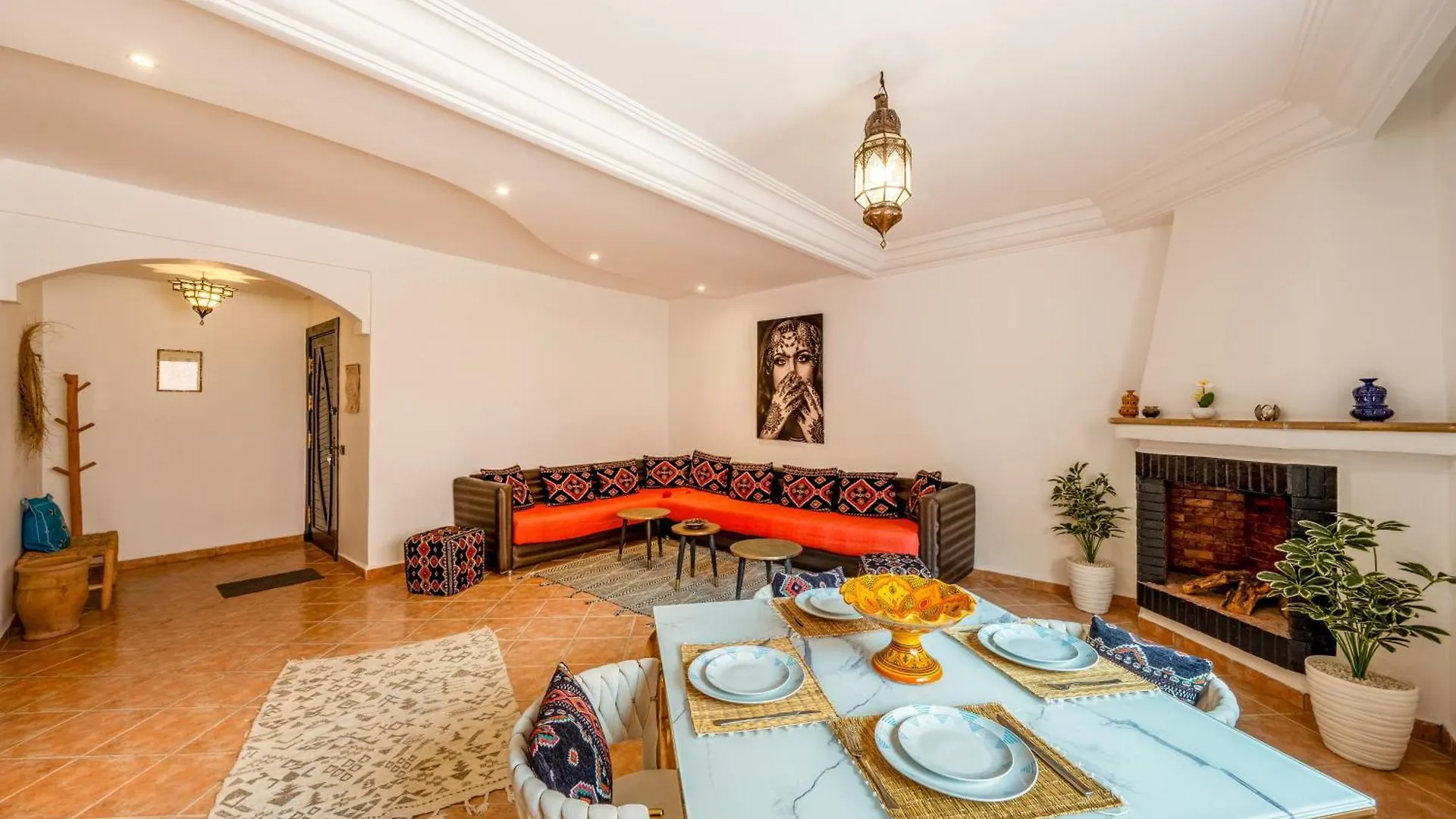Perle Au Coeur De Gueliz Avec Piscine Et 100M2 Lägenhet Marrakesh